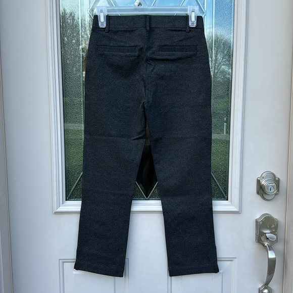NWT Betabrand crop dress pant yoga pant charcoal gray size XS - Picture 2 of 7